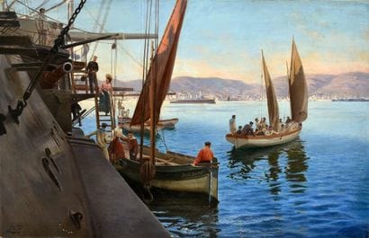 Gustave BOURGAIN (1856-1918)

La visite du...