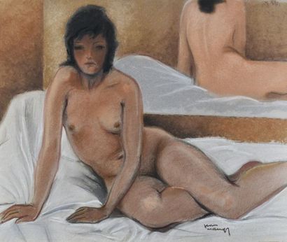 Jean MAUGY (1911-2007)

Nu au miroir

Pastel...
