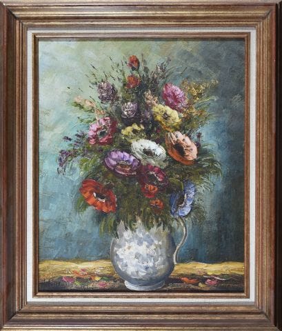 Robert MOGISSE (born in 1933)

Bunch of flowers

Oil...