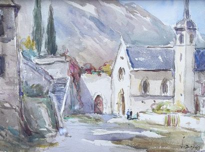 Joannès DREVET (1854-1940)

Church of Montmélian...