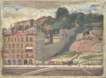 Félix BAUER (1854-1933)

Lyon, the quays...