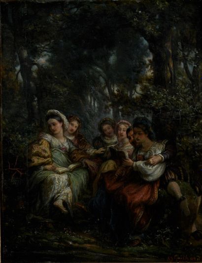 Joseph GUICHARD (1806-1880) 

Concert sous...