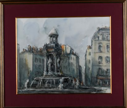 *Henri GRISOT (1919-2014)

La Fontaine des...