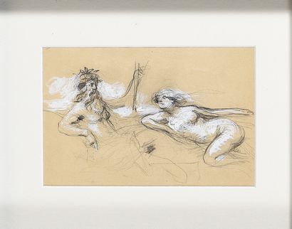 Attribué à Pierre COMBET-DESCOMBES (1885-1966)

Etude...