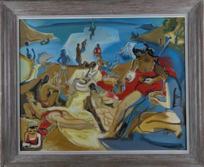 Georges MANILLIER (1906-1981)

Les baigneuses...