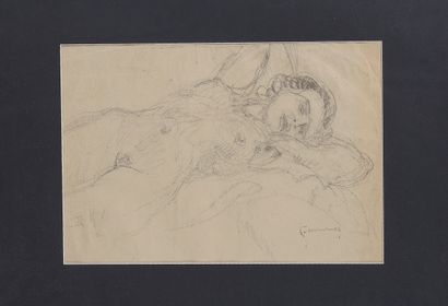 Pierre COMBET-DESCOMBES (1885-1966)

Nu allongé...