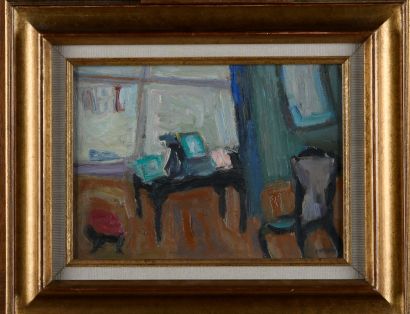 Evelyne CHEVALIER (1946) 

La coiffeuse

Huile...