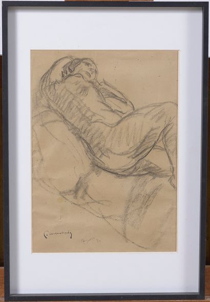 Pierre COMBET-DESCOMBES (1885-1966)

Nu assis...