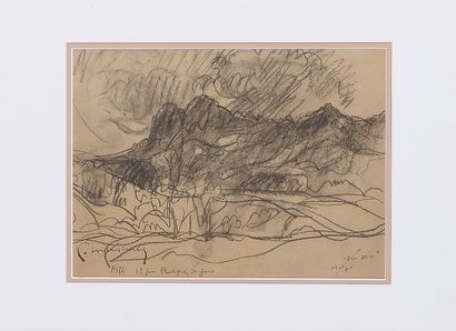 Pierre COMBET-DESCOMBES (1885-1966)

Montagne,...