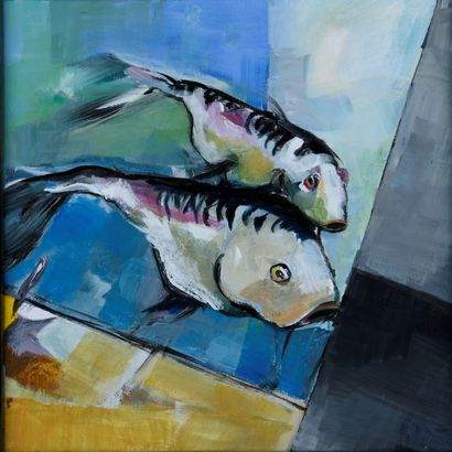 Eleni PATTAKOU (née en 1963)

Poissons gris...