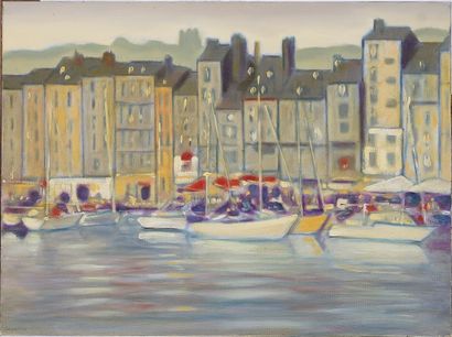 Jacques OUDOT (1938-2007)

Le port de Honfleur

Huile...