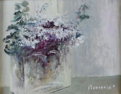 Jean TAVERNIER (né en 1935)

Bouquet 

Huile...