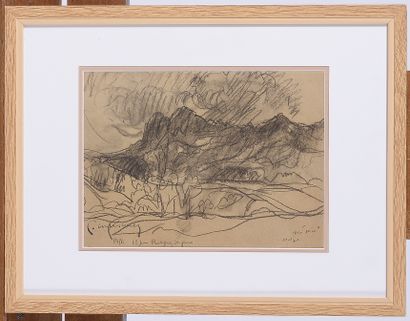Pierre COMBET-DESCOMBES (1885-1966)

Montagne,...