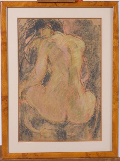 Pierre COMBET-DESCOMBES (1885-1966)

Nu assis...