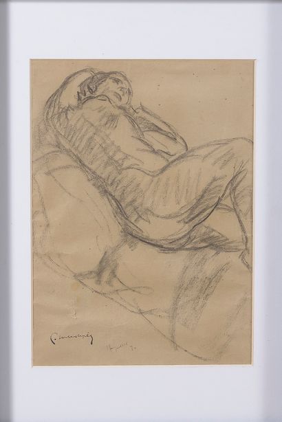 Pierre COMBET-DESCOMBES (1885-1966)

Nu assis...