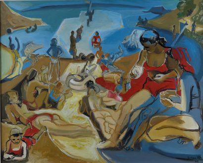 Georges MANILLIER (1906-1981)

Les baigneuses...