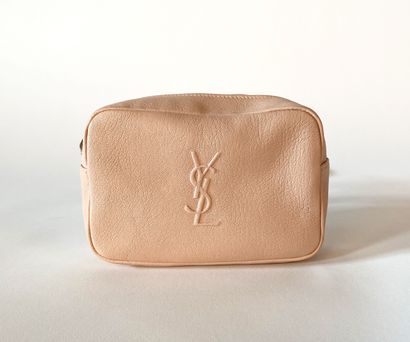 SAINT LAURENT. Small Lou belt bag in pinkish...