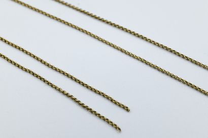 Chain jaseron mesh in yellow gold 750‰

Weight:...