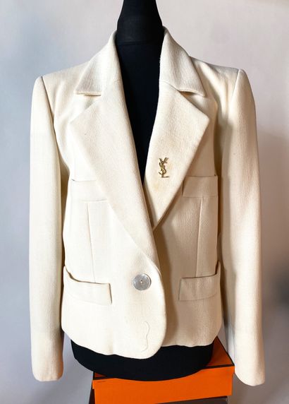 YVES SAINT LAURENT Rive Gauche. Jacket with...