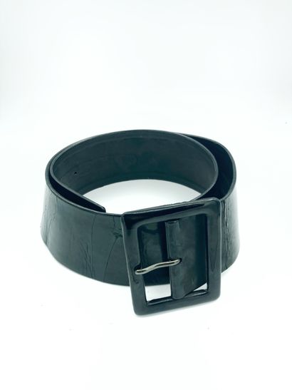 YVES SAINT LAURENT Left Bank. Wide belt in...