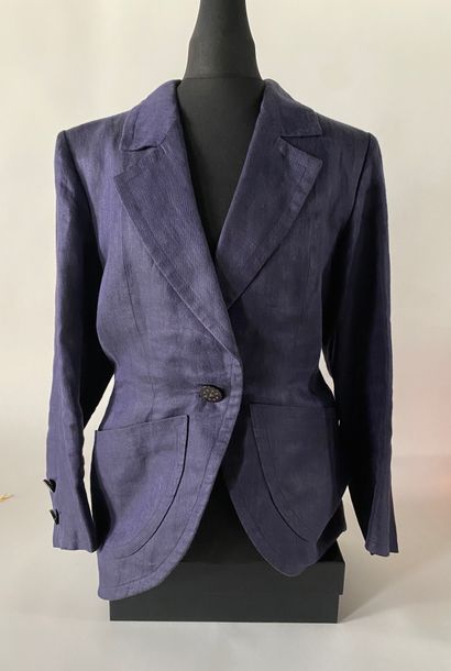 YVES SAINT LAURENT Rive Gauche. Navy blue...