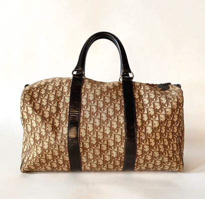 CHRISTIAN DIOR. Dior Oblique brown / ecru...