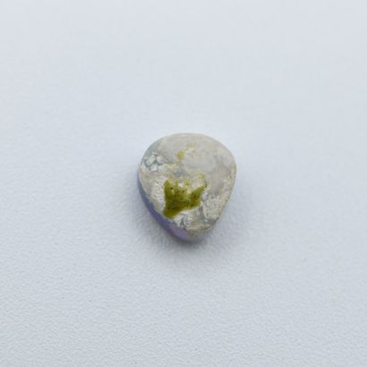 Australian opal of rounded triangular shape,...