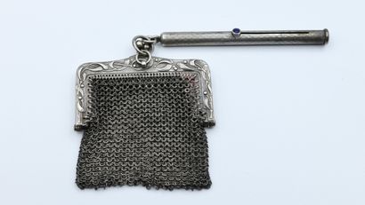 Louis purse with silver mechanical pencil...