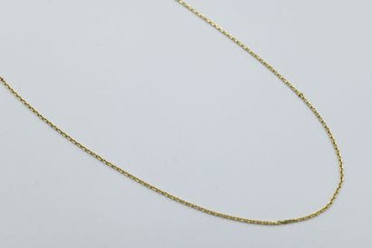 Yellow gold 750‰ diamond link chain.

Eagle...