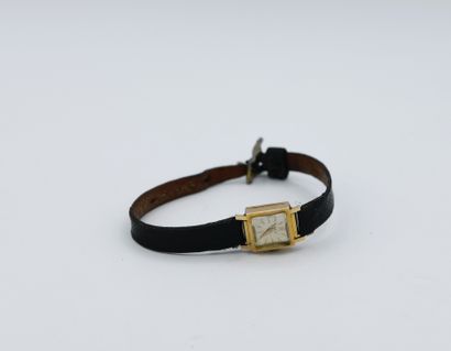 LOV. Ladies' wristwatch, yellow gold 750‰...