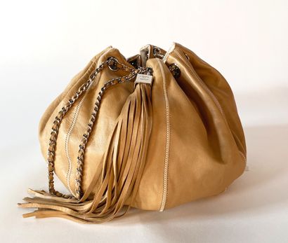 CHANEL. Circa 2003. Original besace bag of...