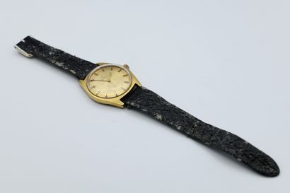 Men's wristwatch from Omega, Geneva. 

Gold-plated...