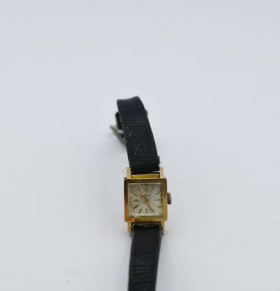 LOV. Ladies' wristwatch, yellow gold 750‰...