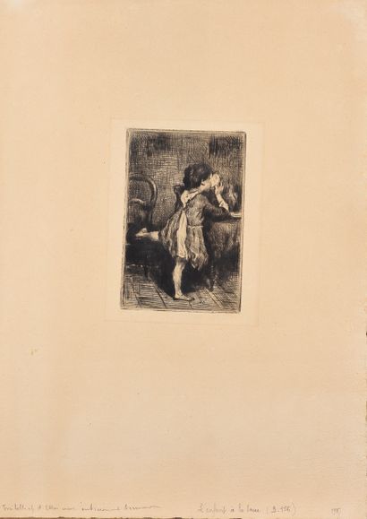 Marcellin DESBOUTIN (1823-1902)

Child with...
