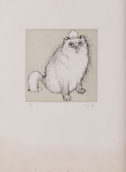 Leonor FINI (1908-1996)

Cat crowned with...