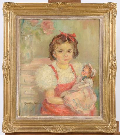 Germaine MASSON (1882-1971)

Girl with a...