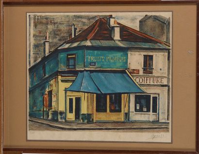Takanori OGUISS (1901-1986)

Le store bleu,...