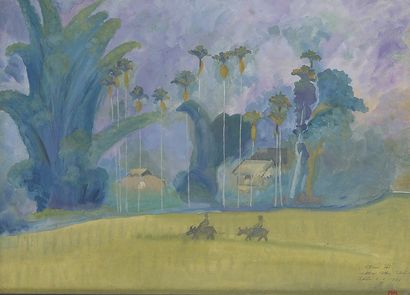 École vietnamienne des années 1970

Paysage...