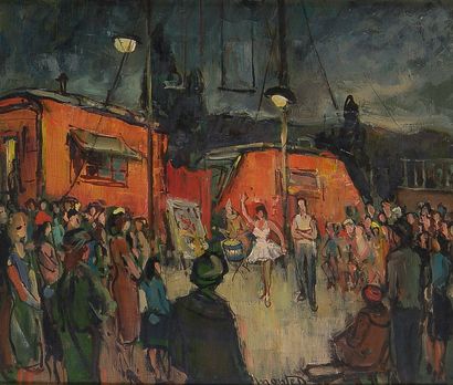 Maurice MONTET (1905-1997)

Le cirque

Huile...