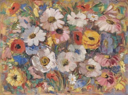 Julien BOUVIER (1913-1973)

Fleurs des champs,...