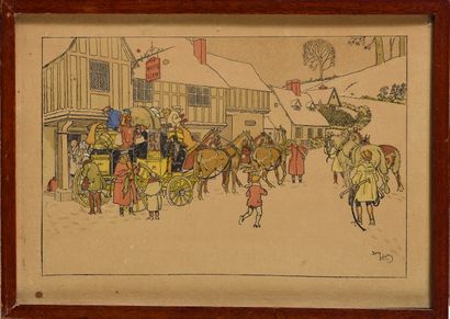 Harry ELIOTT (1882-1959)

The Arrival and...
