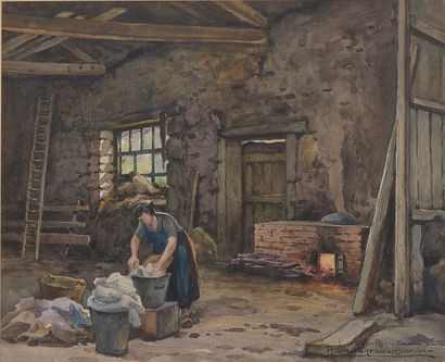 Honoré HUGREL (1880-1944)

La lingerie de...