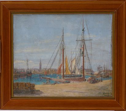 Paul BARIAN (1875-1942)

Vue du port de Saint-Malo

Huile...