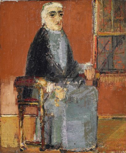 Cricor GARABETIAN (1908-1993)

Seated woman

Oil...