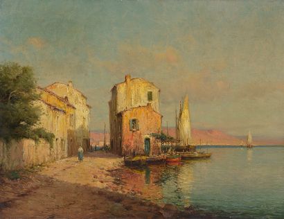 PELLETIER, pseudonyme d’Antoine BOUVARD (1870-1956)

Martigues,...