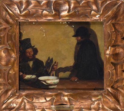 André DEVAMBEZ (1867-1944)

The Invitation

Oil...