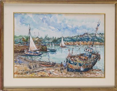 L.P. Robert LAVOINE (1916-1999)

Presqu’île...