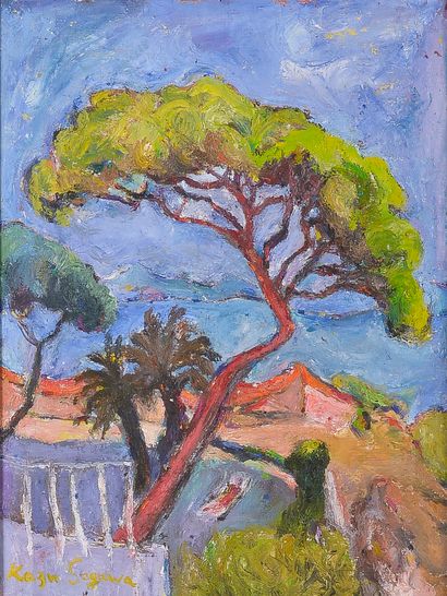 Kazu SEGAWA (XX)

The pine of Saint-Clair

Oil...