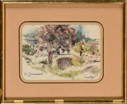 Marcelle BONNARDEL (1879-1966)

Pré arboré

Monotype...