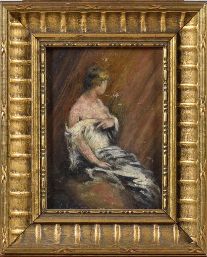 Modern school

Young Seated Woman Undressing

Oil...